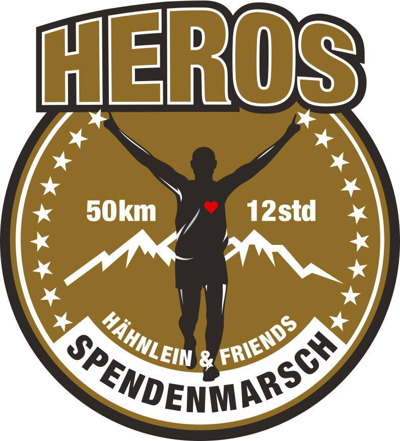 Heroes Spendenmarsch 50km Logo