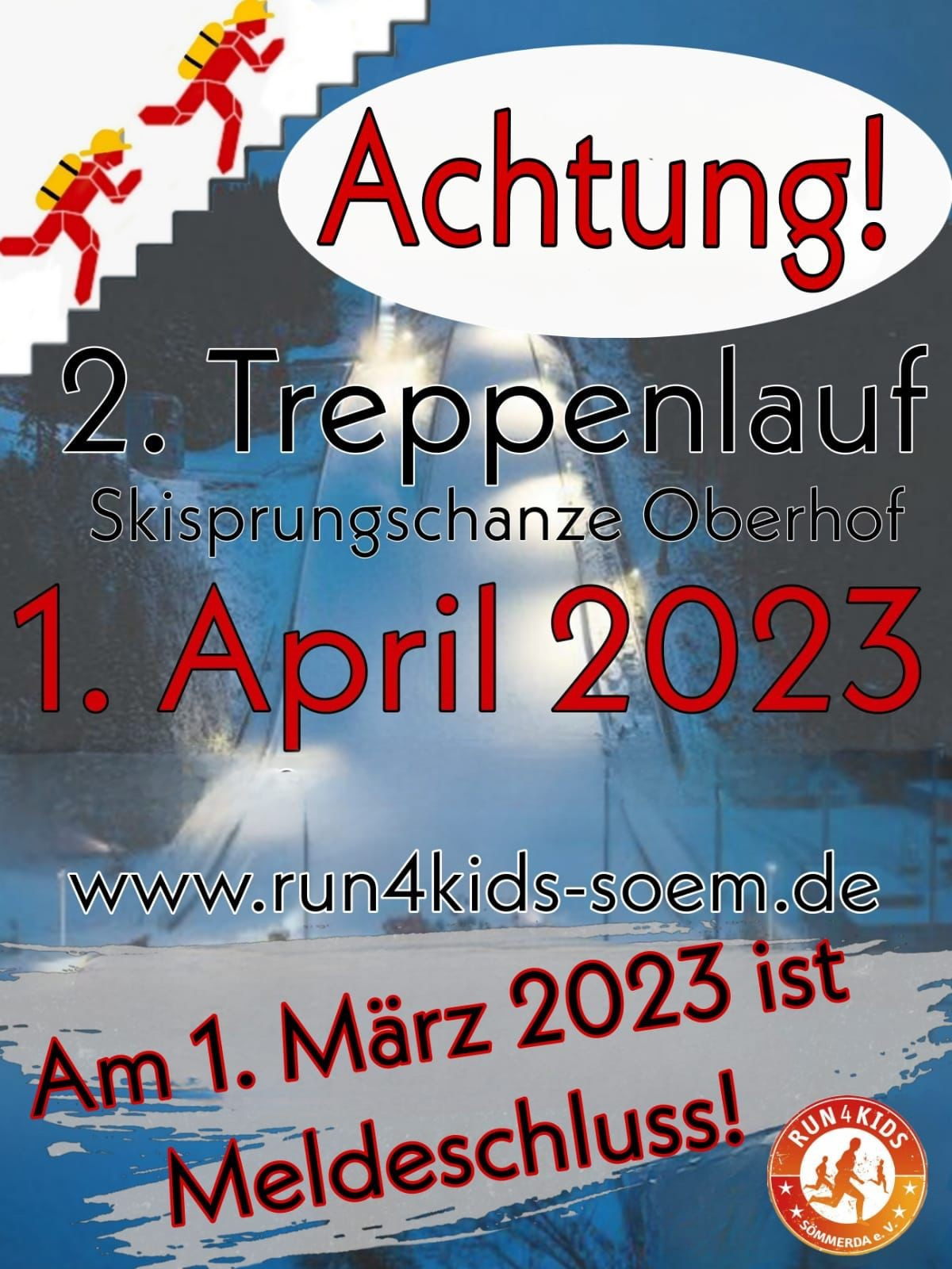 2. Lotto Thüringen Treppenlauf 2023, Bild: run4Kids